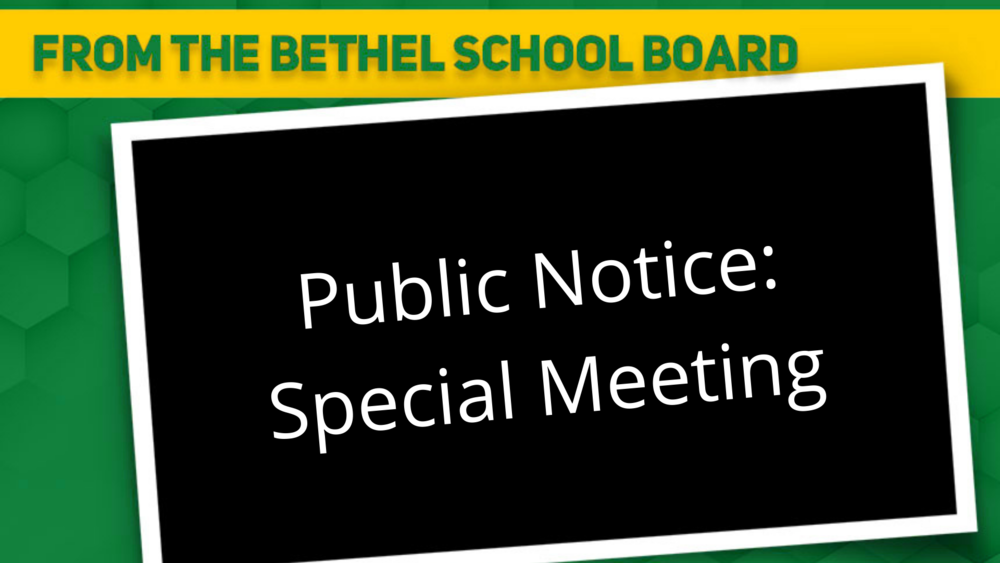 Special Meeting Notice