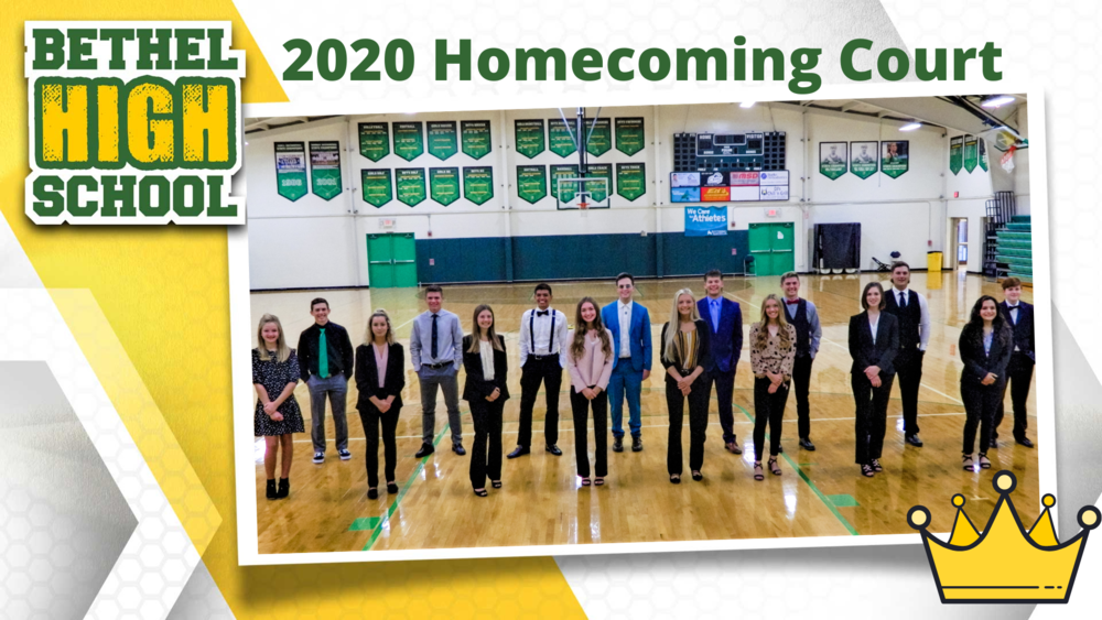 2020 Homecoming Court and Festivities