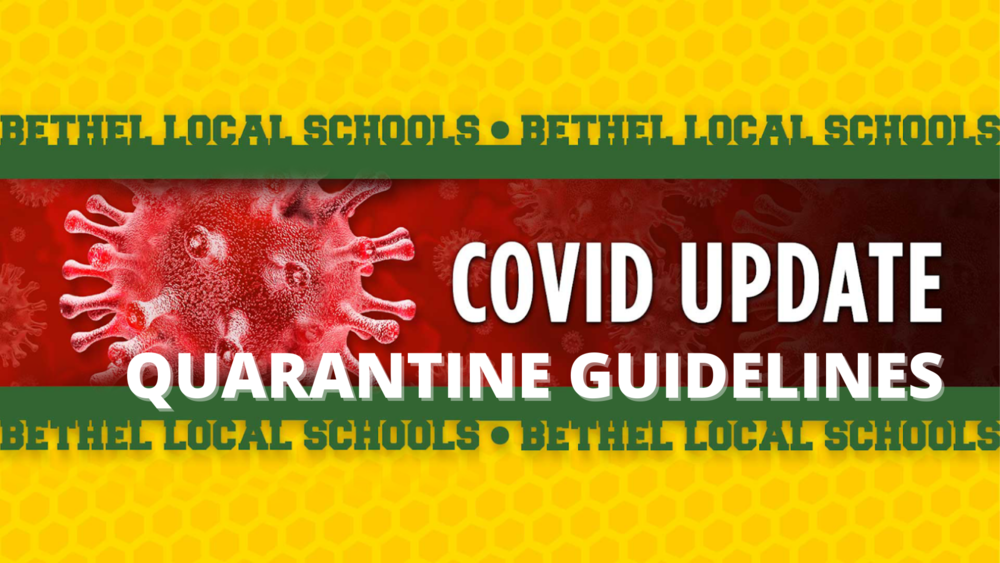Miami County Health Dept Quarantine Update 1-15-21