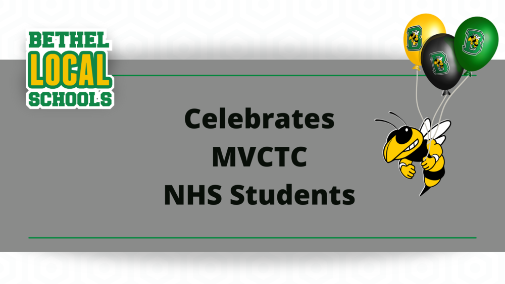 Congrats MVCTC NHS Students