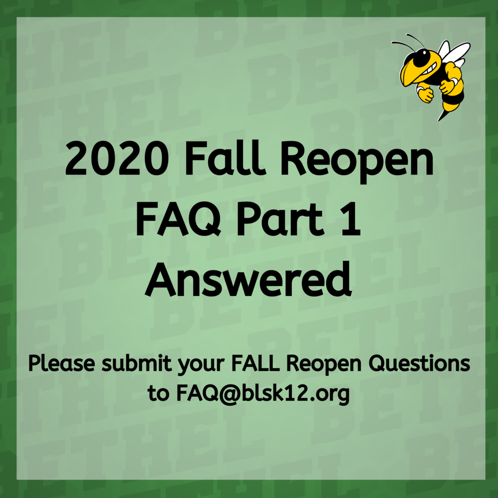 bls 2020 fall reopen with email