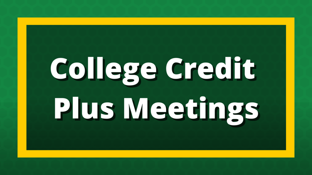 College Credit Plus Meeting