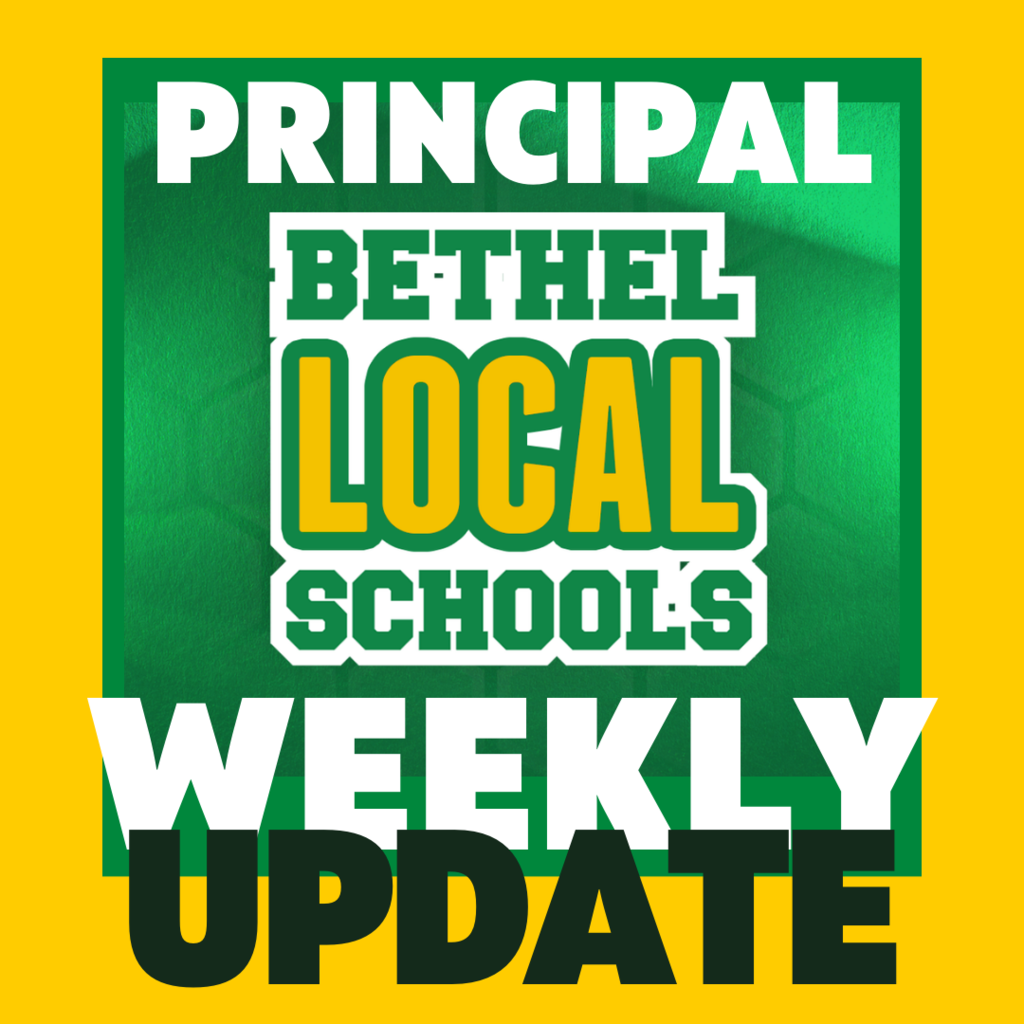 Principal Weekly Update (1/21)
