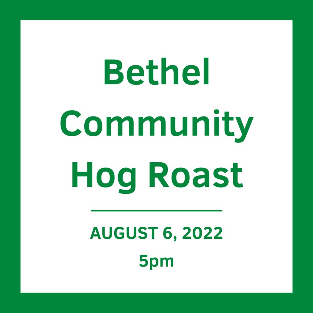Bethel Community Hog Roast