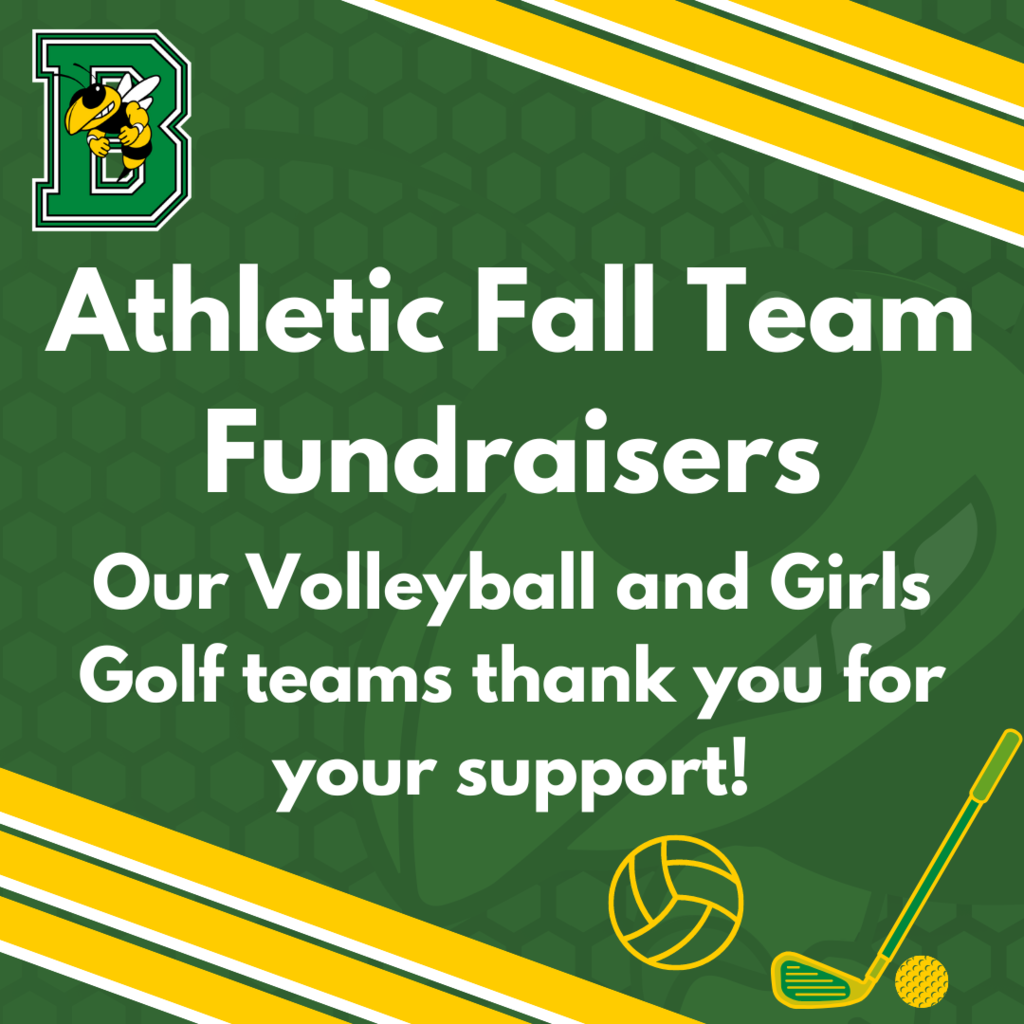 Athletic Fall Team Fundraisers