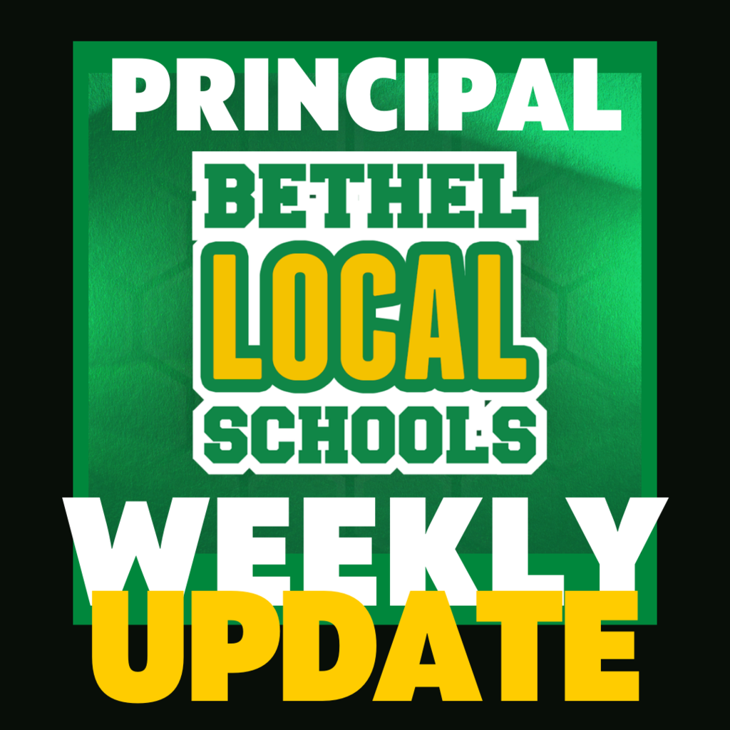 Principal Weekly Update (1/27)