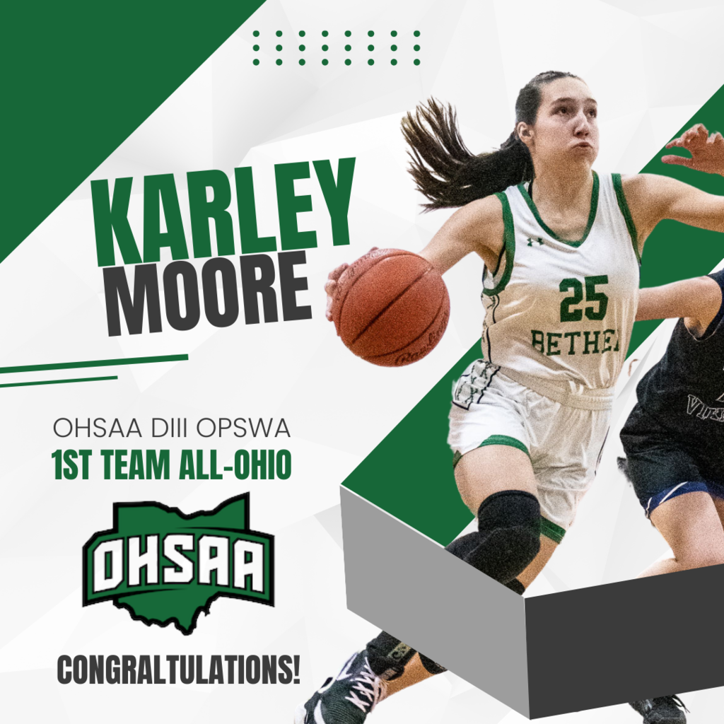Karley Moore All-Ohio 1st Team
