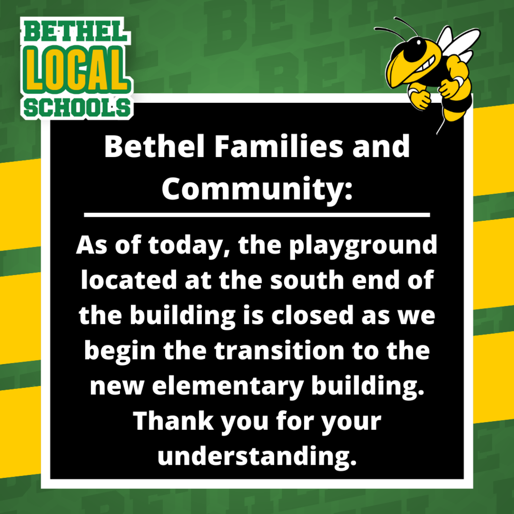 Playground Closed