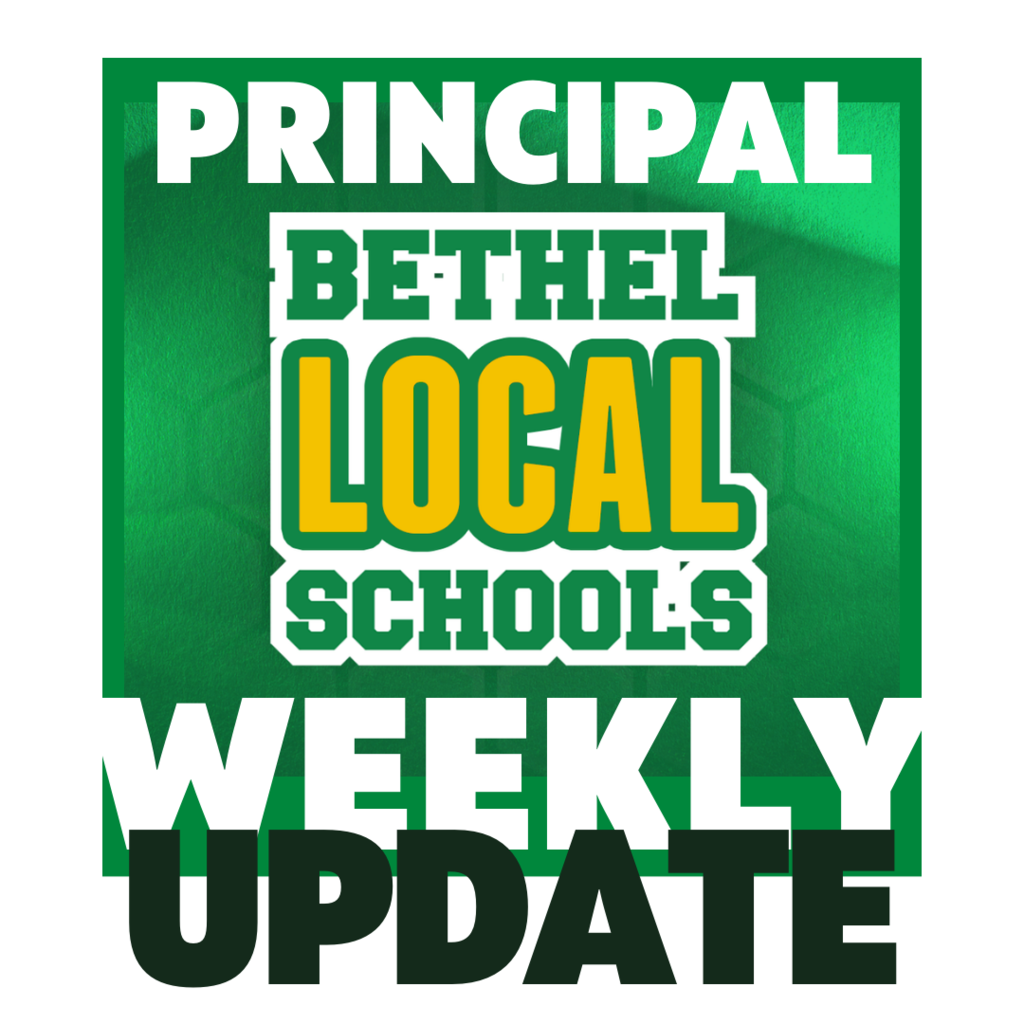 Principal Weekly Update (9/8)