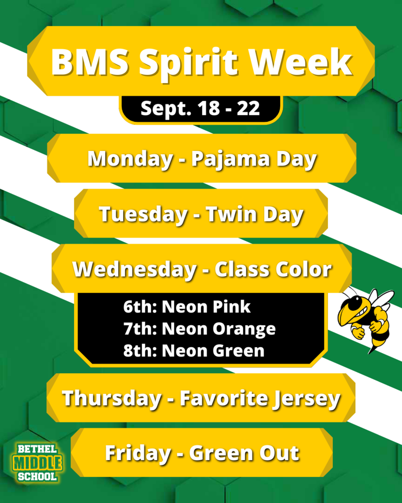 BMS Spirit Week